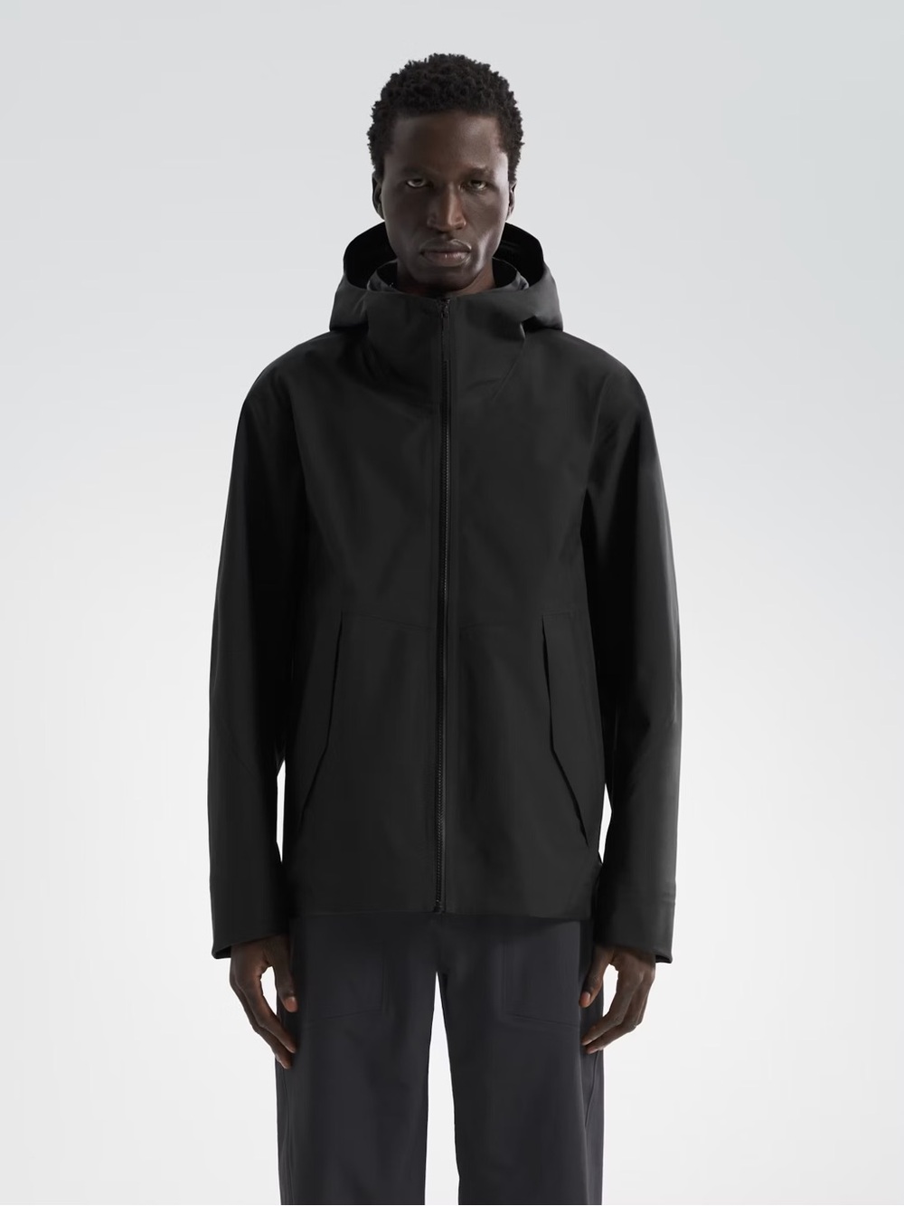 Arc'teryx Veilance Diode Black Hooded Ski Shell Jacket